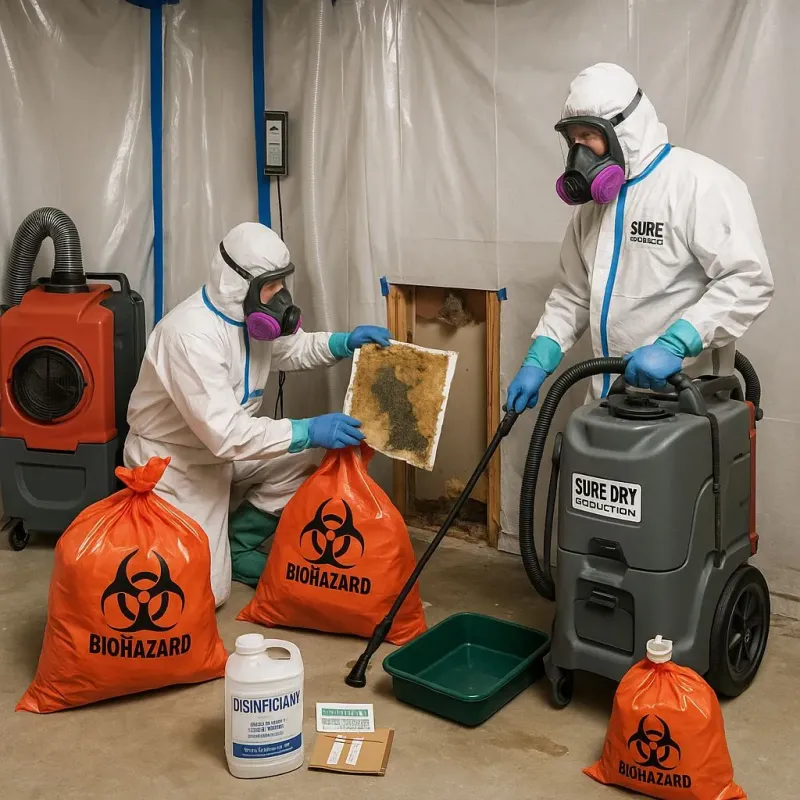 Contaminated Water Handling Protocols process in Grant Park, IL